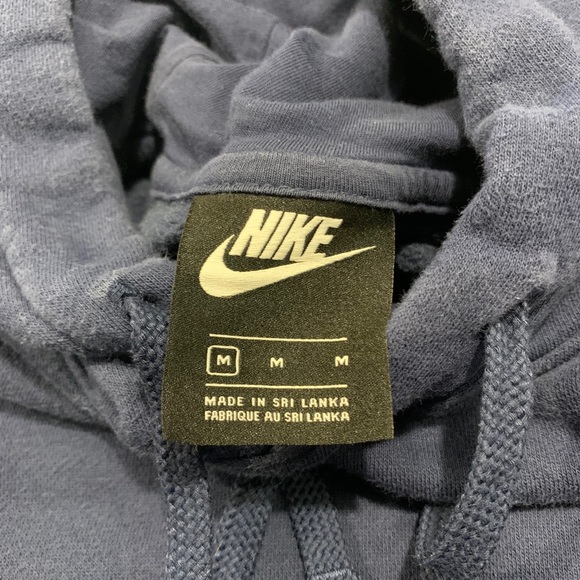 Navy Blue Nike Hoodie - Picture 4 of 5